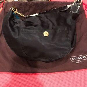 Half moon coach bag